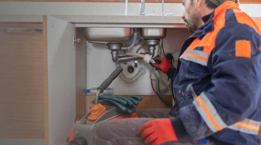 Professional slab leak plumber services in Milltown, IN